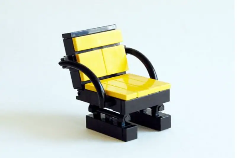 Hoe een eenvoudige Lego-fauteuil te bouwen?