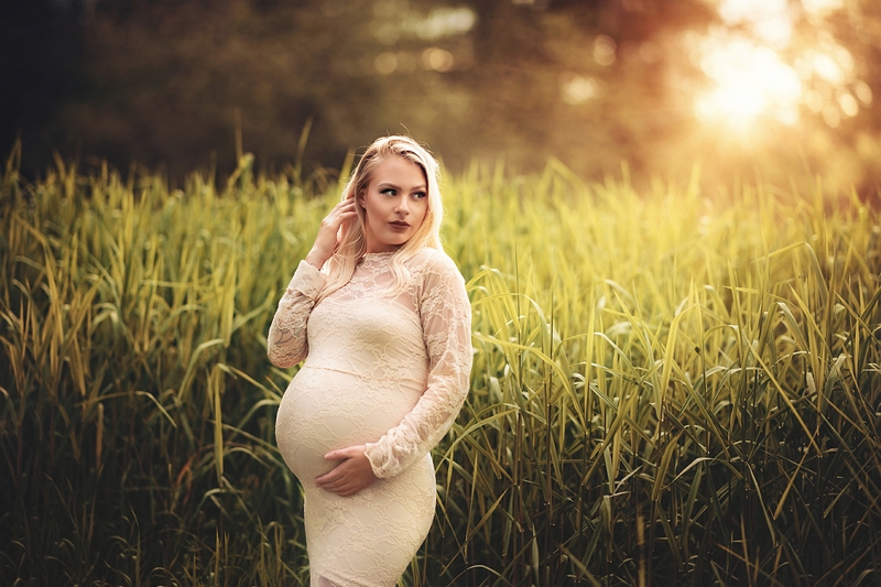 Hoe maak je een zwangerschapsjurk voor foto's? Ideeën!