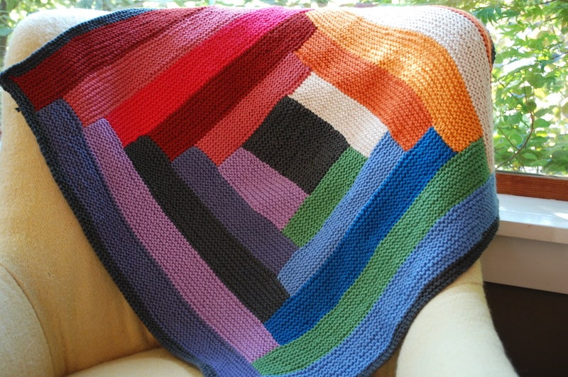 Hoeken naaien op een deken met finesse in 4 eenvoudige stappen